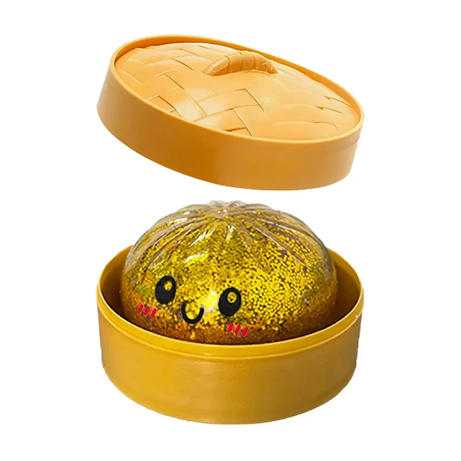 Glitter Dumpling Squeeze Toy