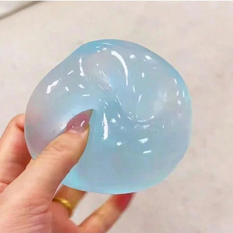 Plush Slow-Return Squeeze Ball