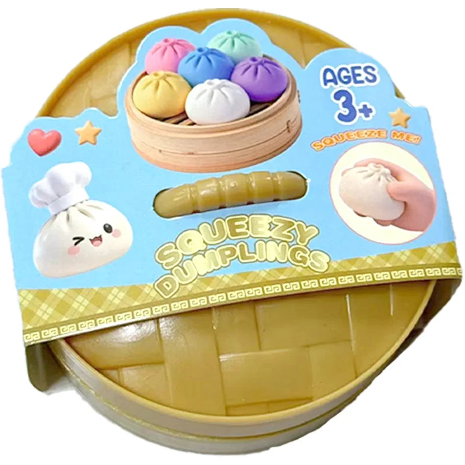Glitter Dumpling Squeeze Toy