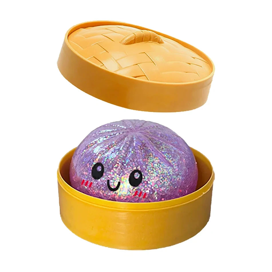 Glitter Dumpling Squeeze Toy