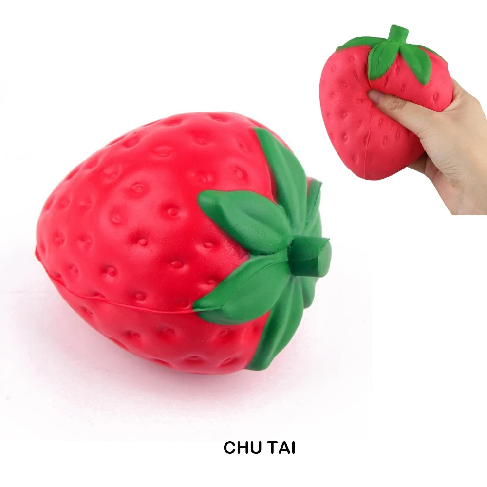 Cream Scented Strawberry Squishy
