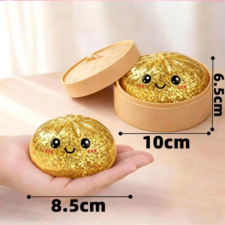 Glitter Dumpling Squeeze Toy