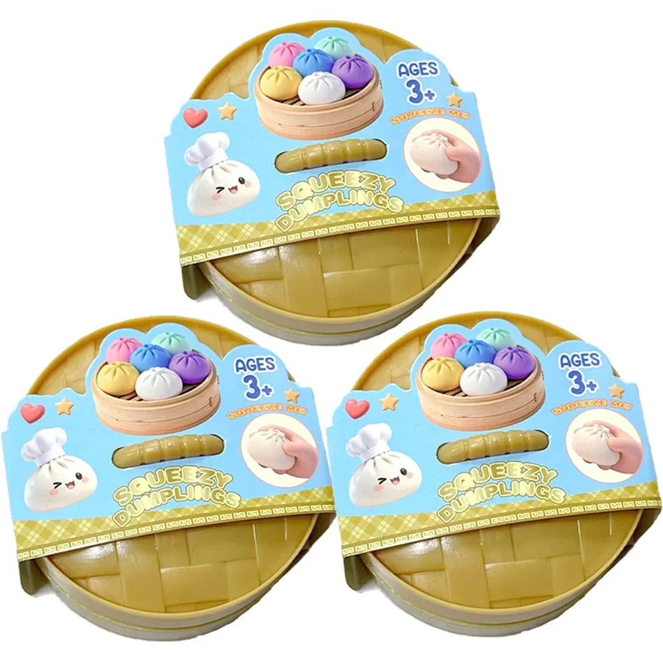 Glitter Dumpling Squeeze Toy