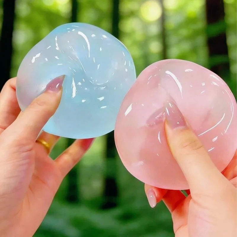Plush Slow-Return Squeeze Ball
