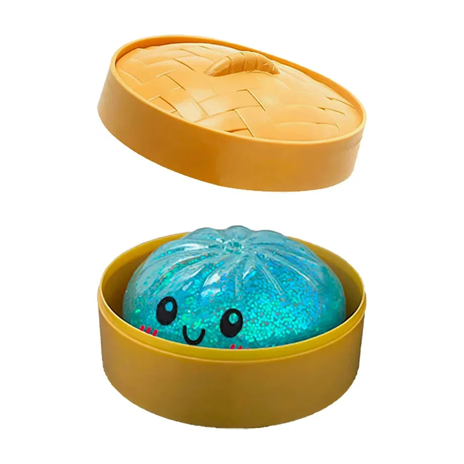 Glitter Dumpling Squeeze Toy
