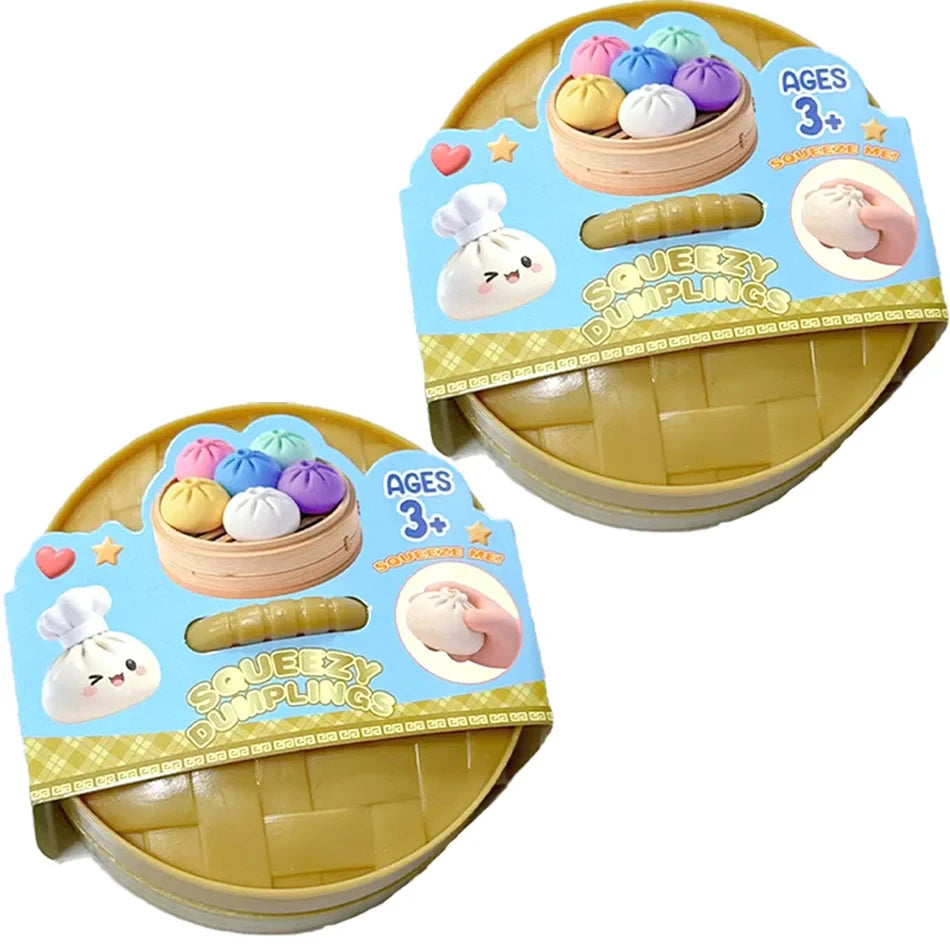 Glitter Dumpling Squeeze Toy