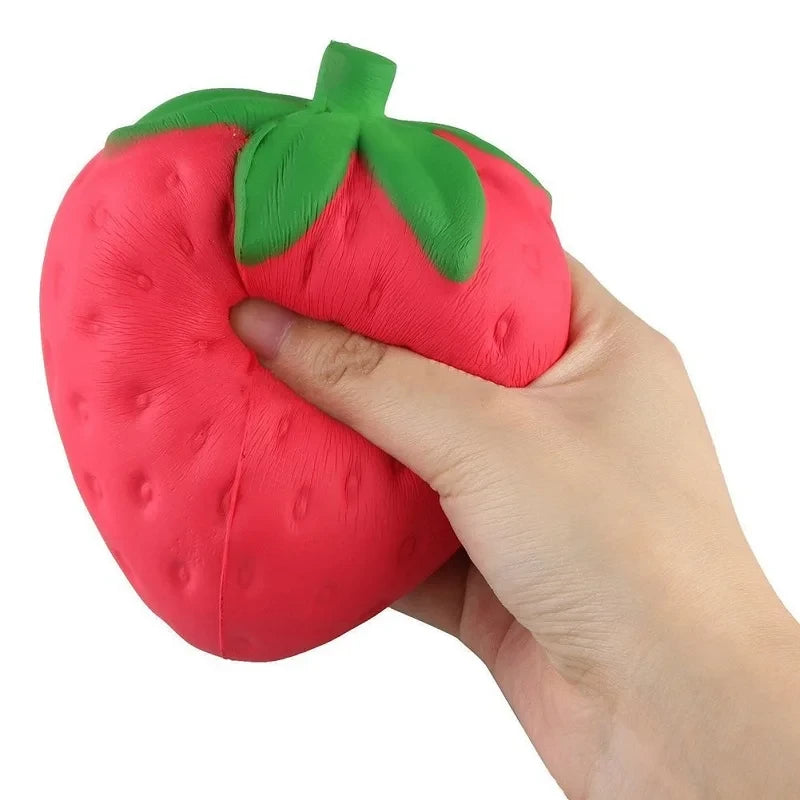 Cream Scented Strawberry Squishy