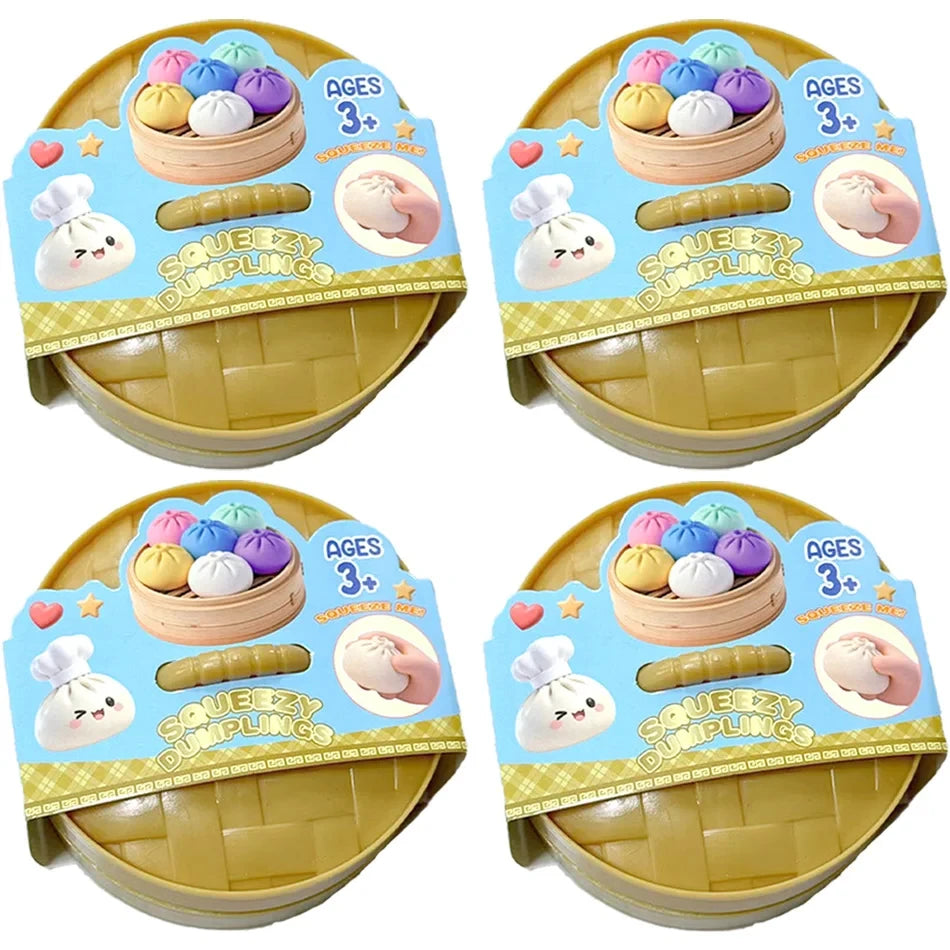 Glitter Dumpling Squeeze Toy