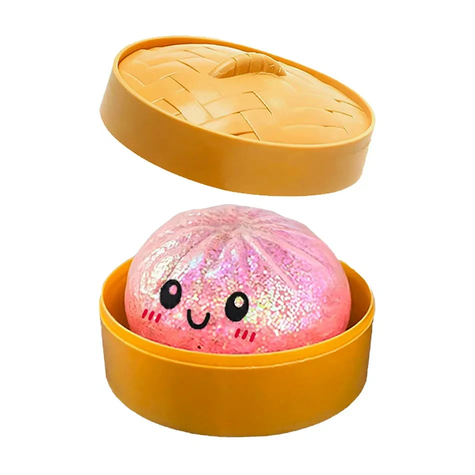 Glitter Dumpling Squeeze Toy