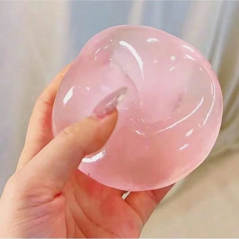 Plush Slow-Return Squeeze Ball